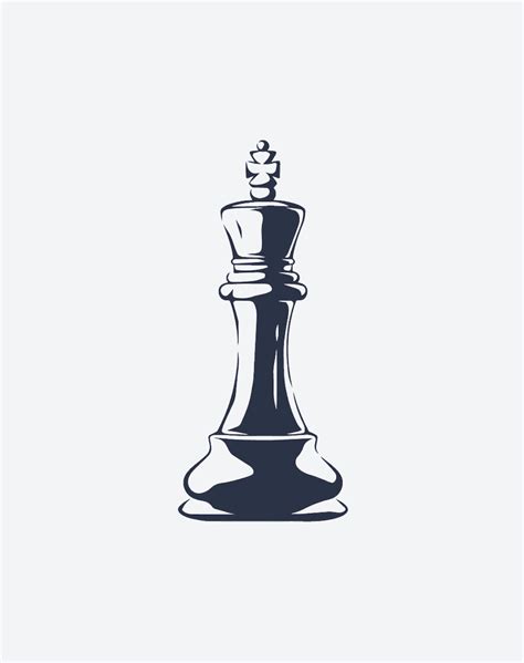king chess piece tattoo