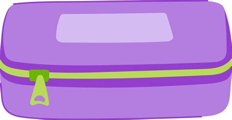 education pencil case cartoon royalty  vector image