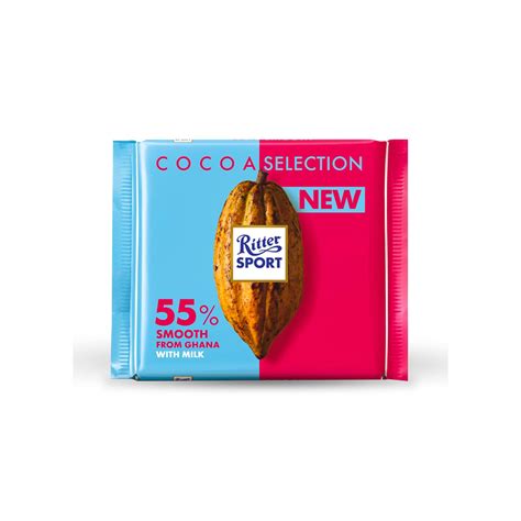 شکلات Ritter Sport مدل cocoa 55% وزن 100 گرم - فروشگاه ستایش