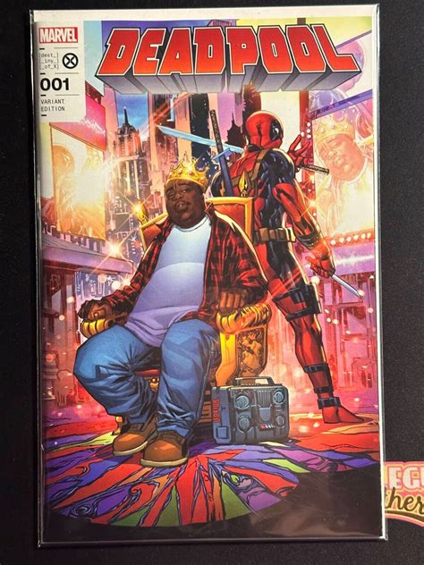 Deadpool #1 (2023 Marvel Comics) Ken Lashley Notorious BIG Variant ...