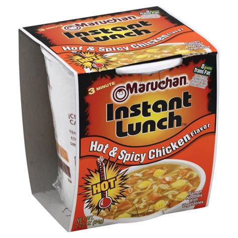 Maruchan Instant Lunch Ramen Noodle Soup Hot Spicy Chicken Flavor Publix Super Markets