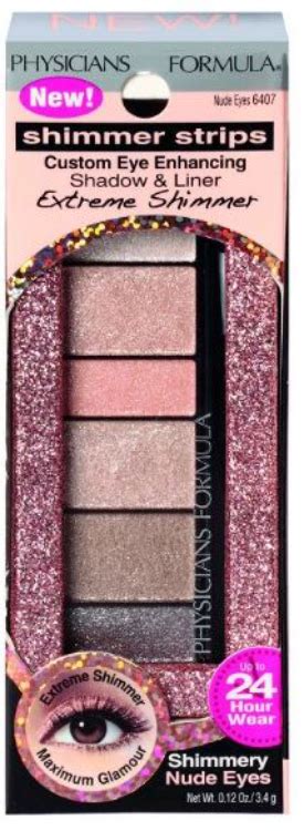 Physicians Formula Shimmer Strips Custom Eye Enhancing Shadow Liner Extree Shimmer Nude Eyes