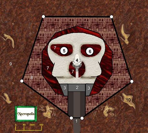 dungeons dragons  philosophers stone campaign necropolis maps