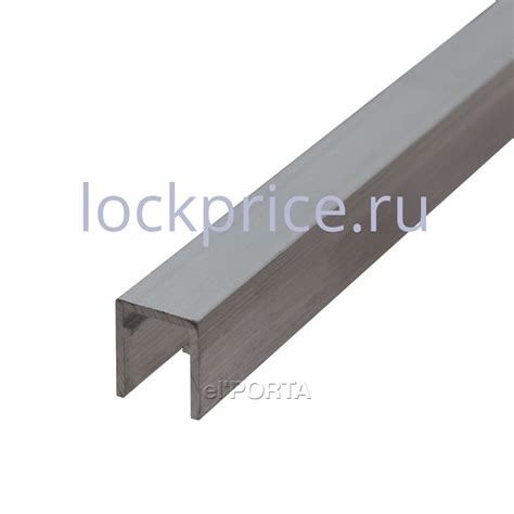 Нижняя направляющая BRAVO П-11 (2 м) для межкомнатных дверей купить