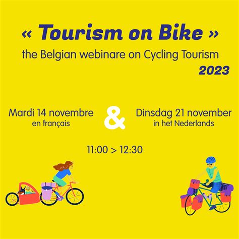 « Tourism on bike » the Belgian webinar on Cycling Tourism – Pro Velo
