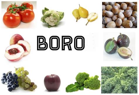 Alimentos Ricos Em Boro - Alimentos Ricos Em Boro - NAZAEDU