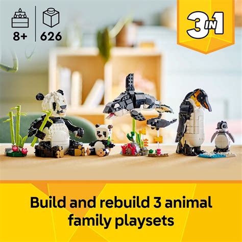 LEGO Creator Wild Animals: Panda Family 31165 - Kmart