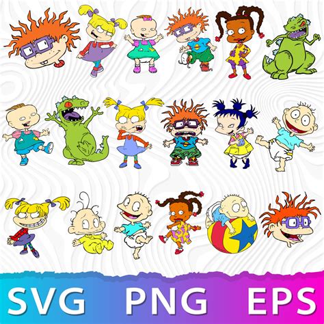 Rugrats Bundle Svg Inspire Uplift