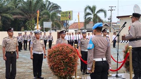 16 Bintara Polres Mesuji Polda Lampung Naik Pangkat Id