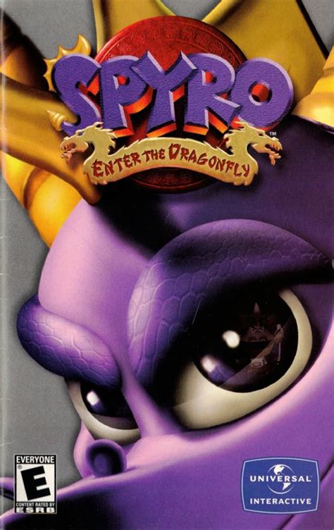 Spyro Enter The Dragonfly Playstation Box Cover Art Mobygames