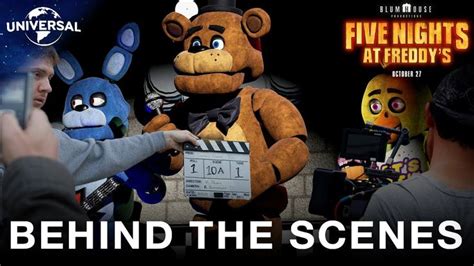 Five Nights at Freddy's Movie Behind the Scenes