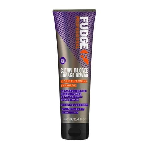 Shop Fudge Clean Blonde Violet Toning Shampoo Ml Salons Direct