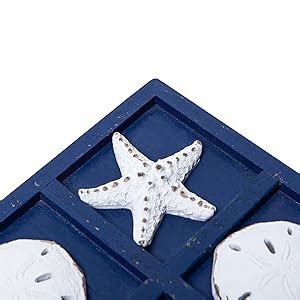 Amazon Soffee Design Starfish Wooden Tic Tac Toe Decor Beach Ocean