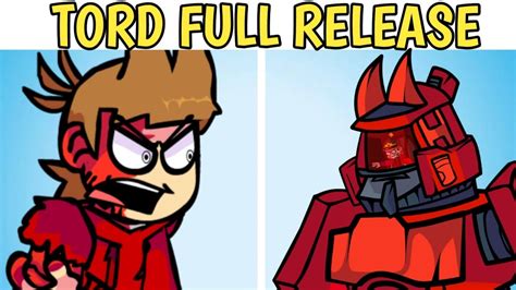 Friday Night Funkin Vs Tord Red Fury V Full Release Eddsworld