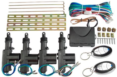 Uniwersalny zamek centralny na 4 drzwi z pilotami za 135.00PLN z ...