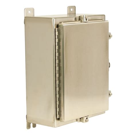 Wiegmann SSN4242408A Enclosure NEMA 4X Stainless Steel 316 24X24X8 RS