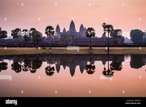 Angkor Wat Temple Angkor Cambodia Asia Stock Photo Alamy