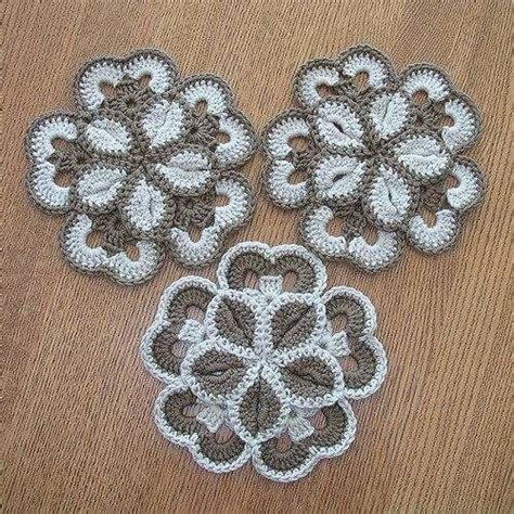 How To Crochet Flower Hot Pad Ideas And Tutorial