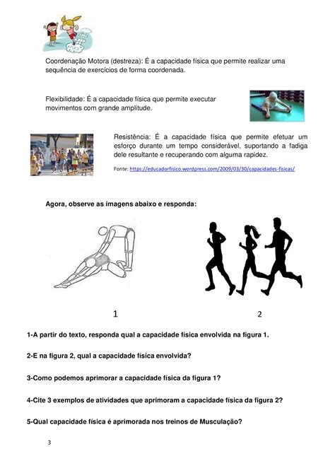 Plano De Aula Capacidades Fisicas Image To U