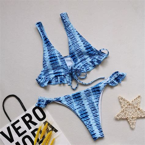Lady Fresh Bikini Breasts Gathered Split Swimsuit China Hawaii Bikini And Piece Set Bikini Price
