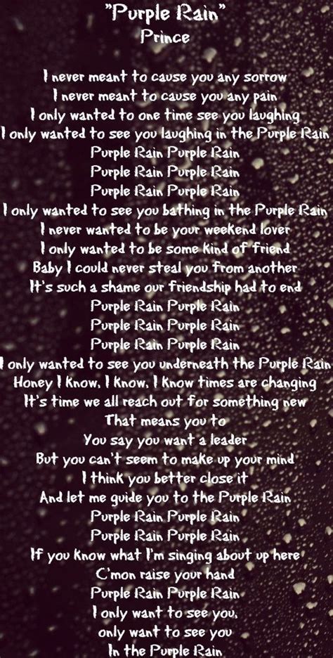 Purple Rain Quotes. QuotesGram