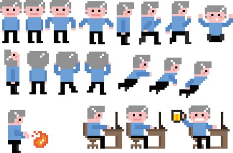 sprites  behance