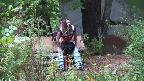 Voyeur Films How Guy Fucks Pretty Hooker In The Park ZB Porn