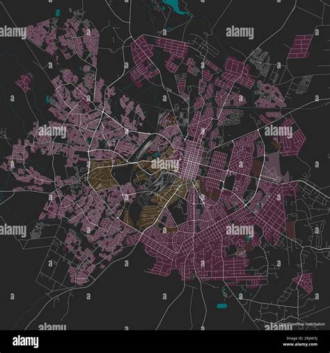 Vector city map of Bulawayo, Zimbabwe Stock Vector Image & Art - Alamy