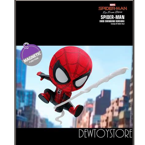 Pre Order Hot Toys Cosbaby Series Cosb Spider Man Far From Home Spider Man Web