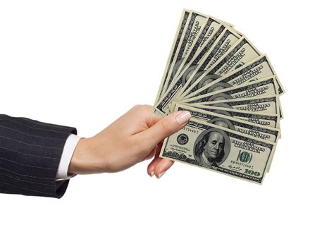 Hand Holding Dollars Money Transparent Png Transparent Background