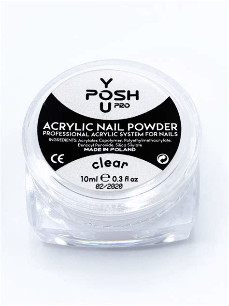Акрил пудра You Posh (10 гр). Clear – You Posh
