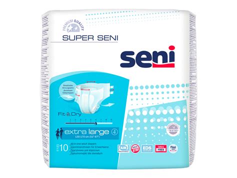 Подгузники Super Seni AIR Extra Large, 10шт. - Интернет-магазин