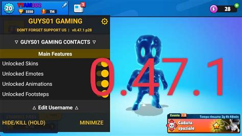 Come Avere Le Hack Di Stumble Guys GUYS 01 Della 0 47 1 YouTube