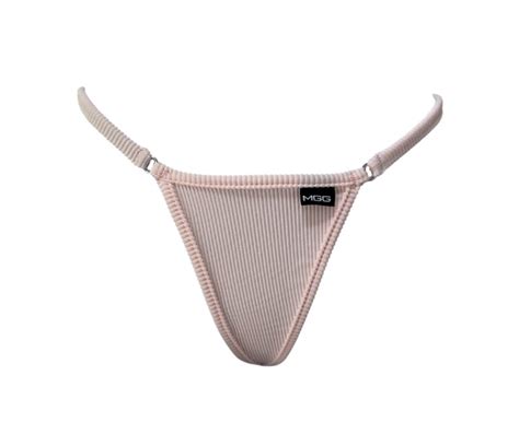 Barely Pink Mini Bikini Bottom Micro Gigi