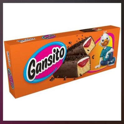 Gansito Marinela Strawberry Filled Cake Snack Box - 6 Count Mexican ...