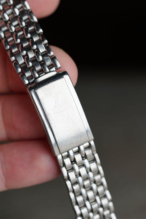 mm Gay Frères Beads of Rice Style Bracelet Straight End Links Inches Wind Vintage