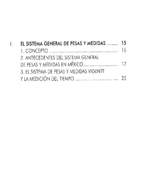 Sistema De Pesas Y Medidas Pdf