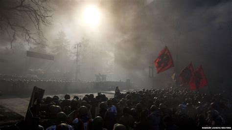 In Pictures Ukraine Clashes BBC News