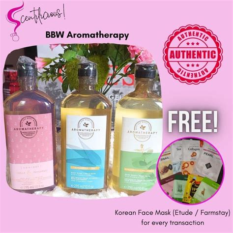 Original Bbw Aromatherapy Mist Lotion Body Cream And Shower Gel In