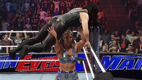 WWE 2K24 MAIN EVENT FALLON HENLEY VS NIKKI CROSS YouTube