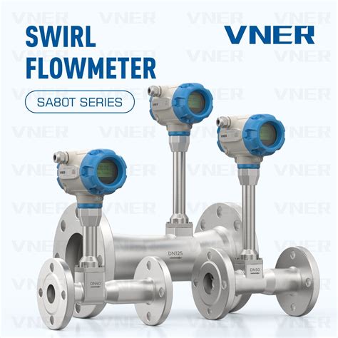 Energy Industry Specialization Swirl Flowmeter, Integrated Sensors