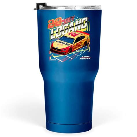 Joey Logano Shell Pennzoil Competition 22 Tumblers 30 Oz Sold By