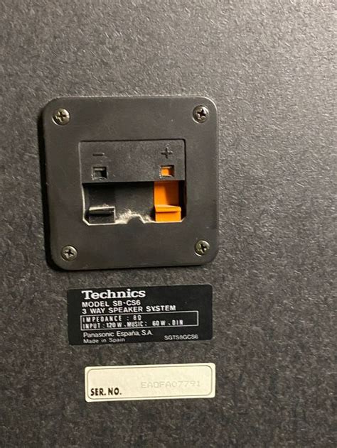 Lautsprecher Technics Sb Cs6 Kaufen Auf Ricardo