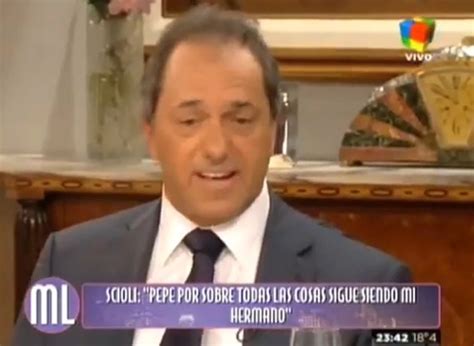 El Incómodo Momento Que Vivió Scioli En Lo De Mirtha Legrand