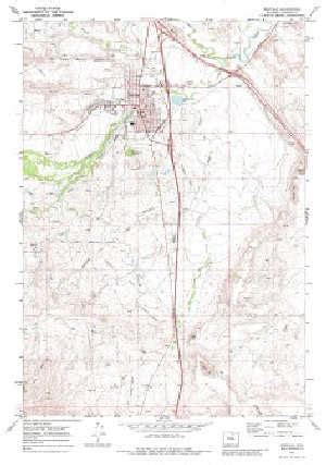 topo map   buffalo wy quadrangle wsgs product sales