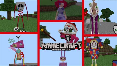 INCREÍBLE ADDON de THE AMAZING DIGITAL CIRCUS para MINECRAFT BEDROCK