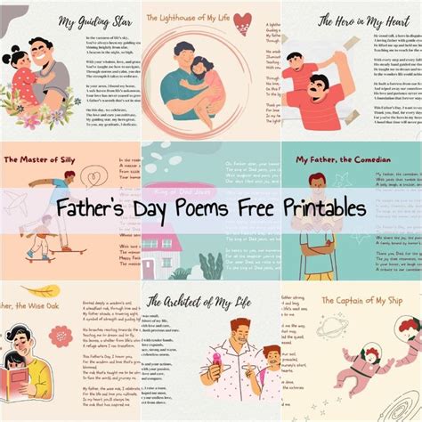 Fathers Day Poems Printable
