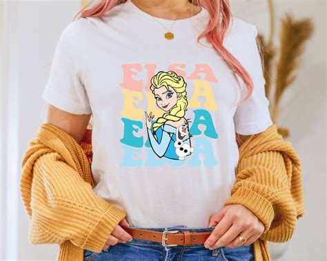 Frozen Elsa Shirt Disney Princess Matching Shirt Disney Elsa Shirt