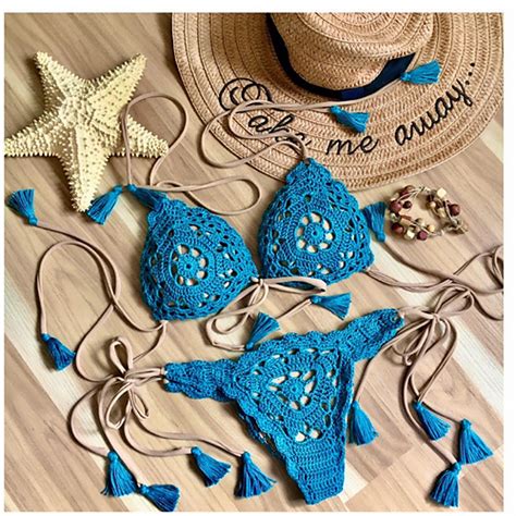 Ravelry Sea Breeze Bikini Pattern By Andrea Campbell