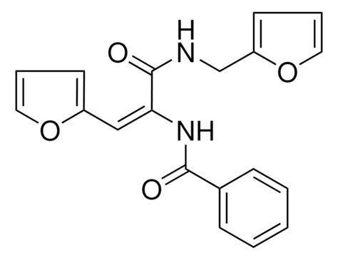 N 2 FURAN 2 YL 1 FURAN 2 YLMETHYL CARBAMOYL VINYL BENZAMIDE